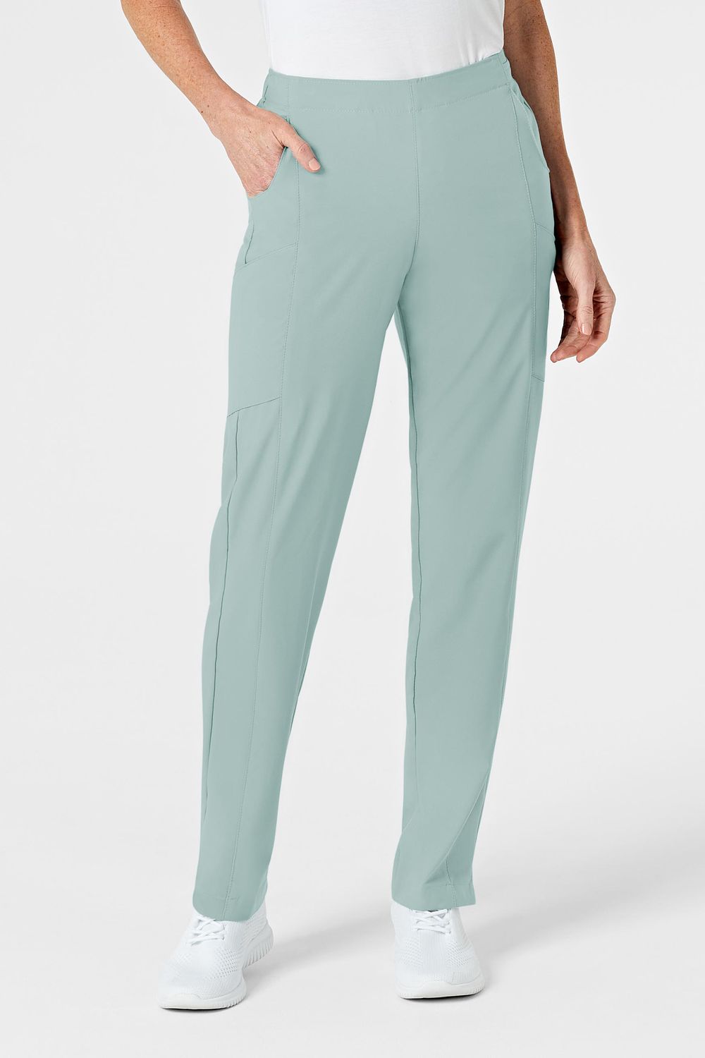 Pantalone donna 5155 cargo 7 tasche sky blue
