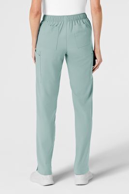 Pantalone donna 5155 cargo 7 tasche sky blue