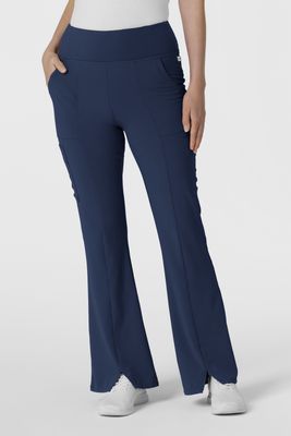 Pantalone donna 5534 cargo svasato navy blue Pantalone donna 5534 cargo svasato navy blue