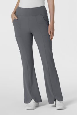 Pantalone donna 5534 cargo svasato pewter