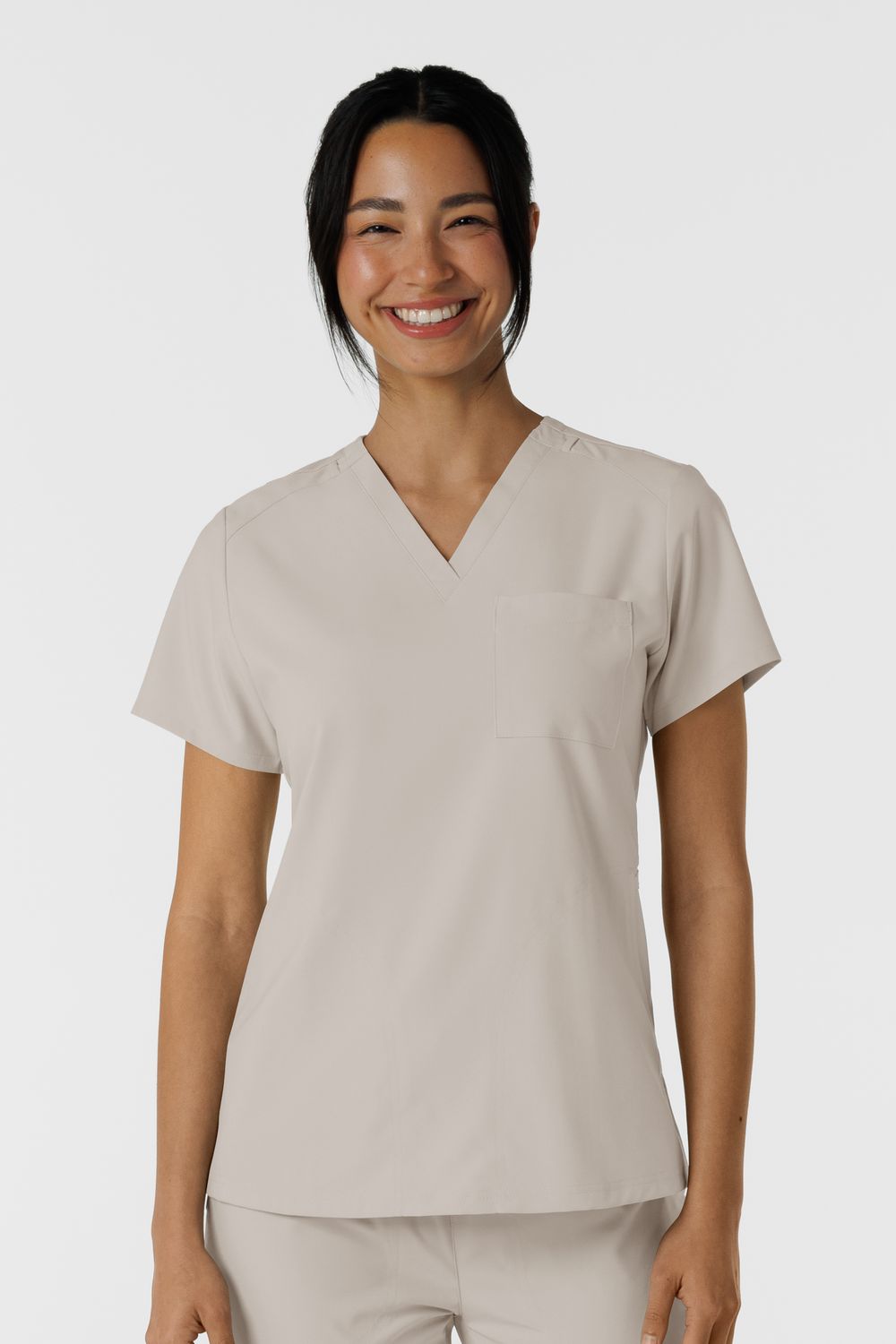 Casacca donna 6045 scollo a V cloud