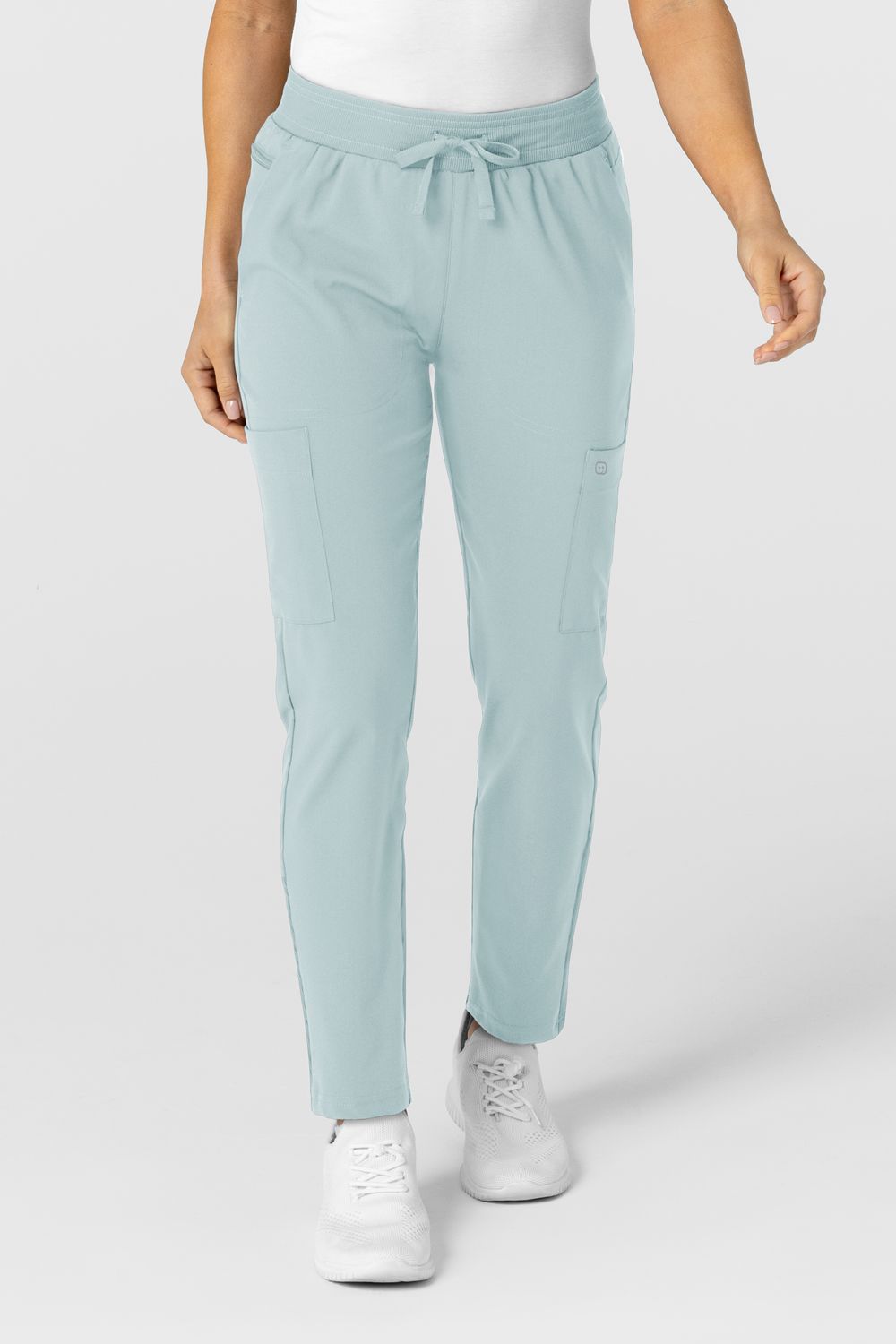 Pantalone donna 5045 sport 8 tasche sky blue