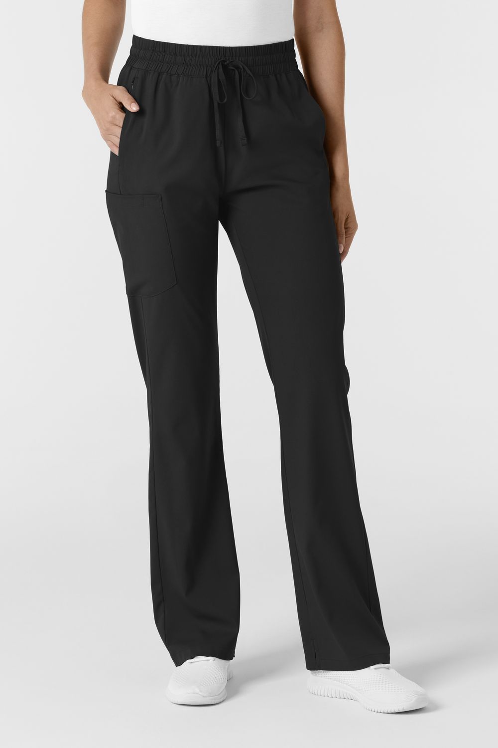 Pantalone donna 5251 palazzo - black