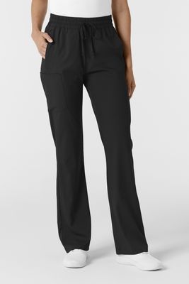 Pantalone donna 5251 palazzo - black