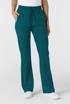 Pantalone donna 5251 palazzo - caribbean blue