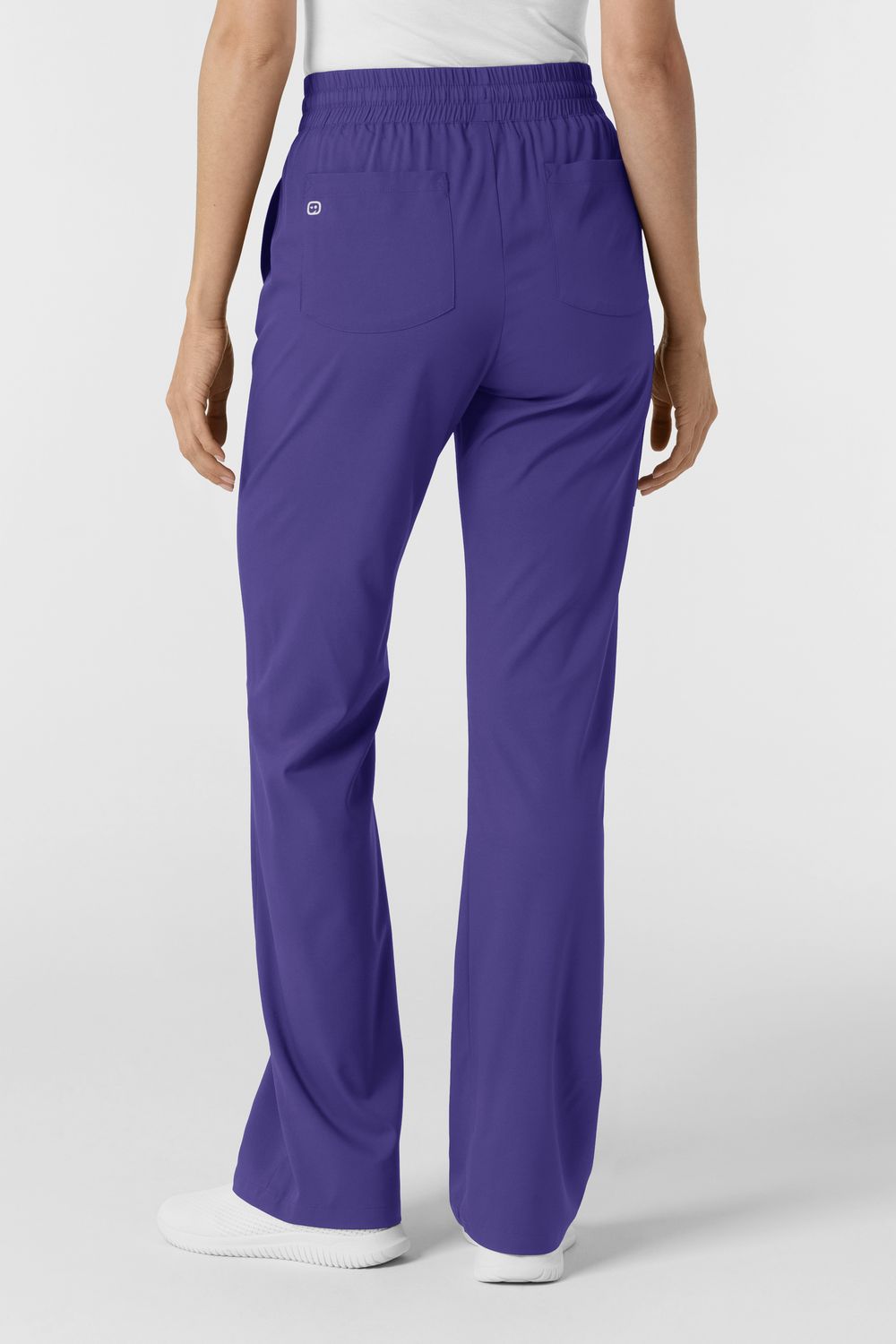 Pantalone donna 5251 palazzo - grape