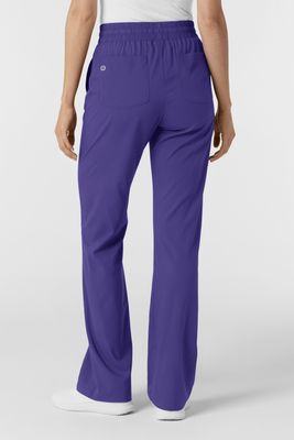 Pantalone donna 5251 palazzo - grape
