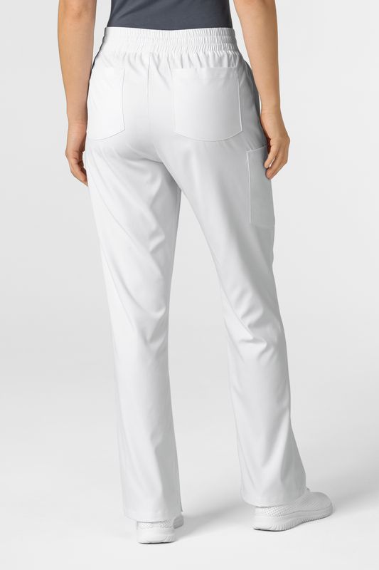 Pantalone donna 5251 palazzo - white