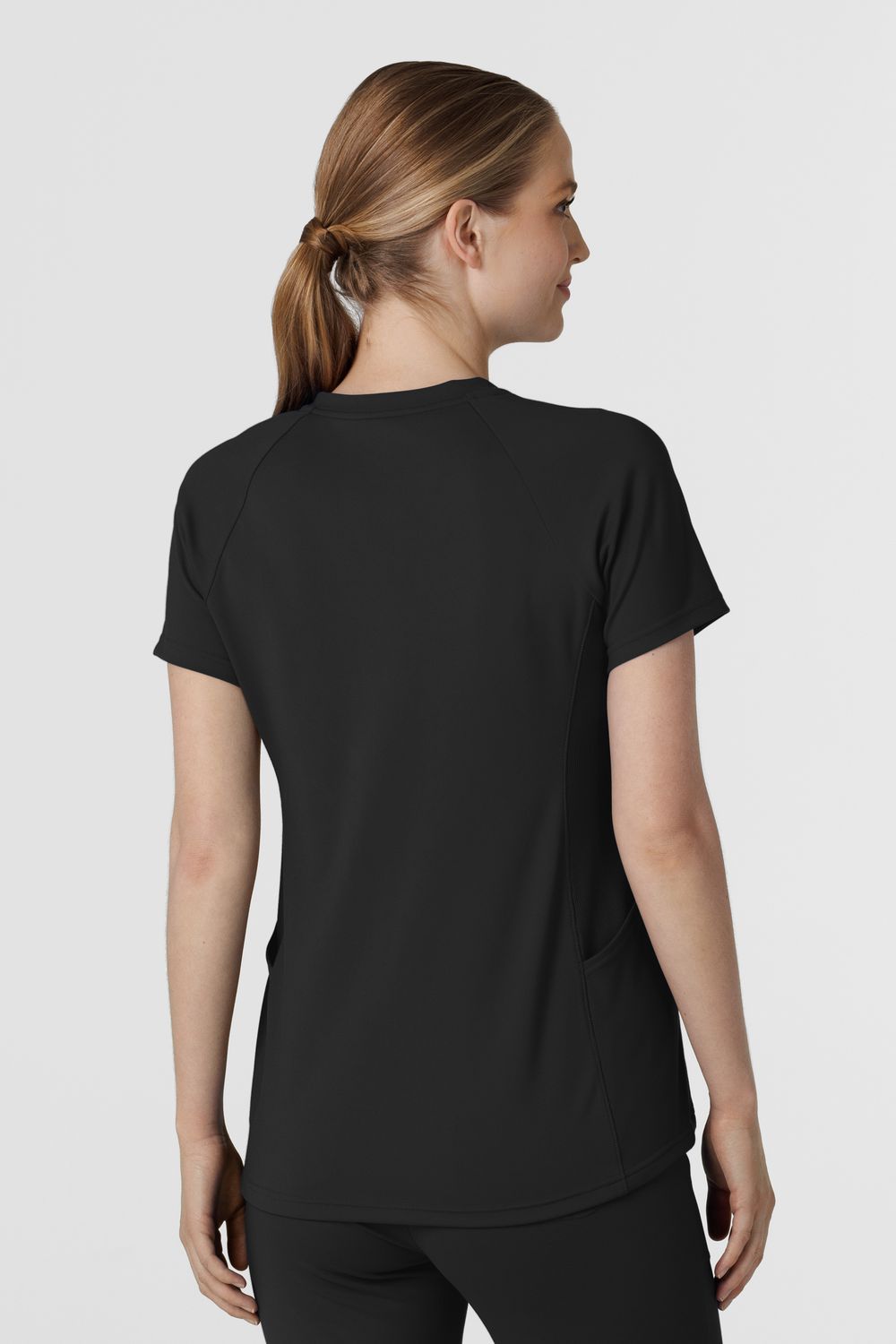 Casacca donna 6259 scollo a V black