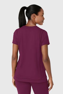 Casacca donna 6359 girocollo - vinaccia