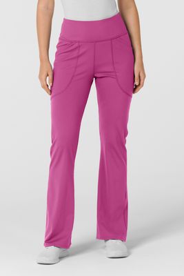Pantalone donna 5459 yoga svasato raspberry