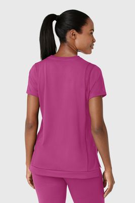 Casacca donna 6359 girocollo - lampone