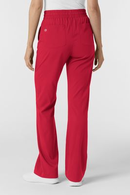 Pantalone donna 5251 palazzo - red