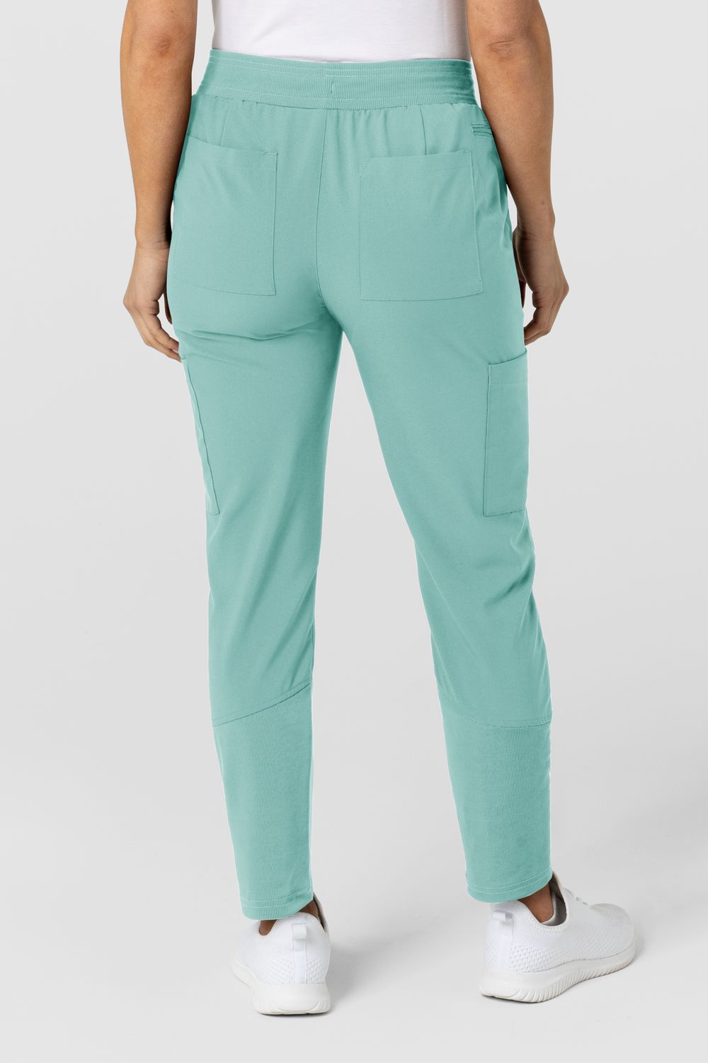 Pantalone donna 5045 sport 8 tasche turquoise