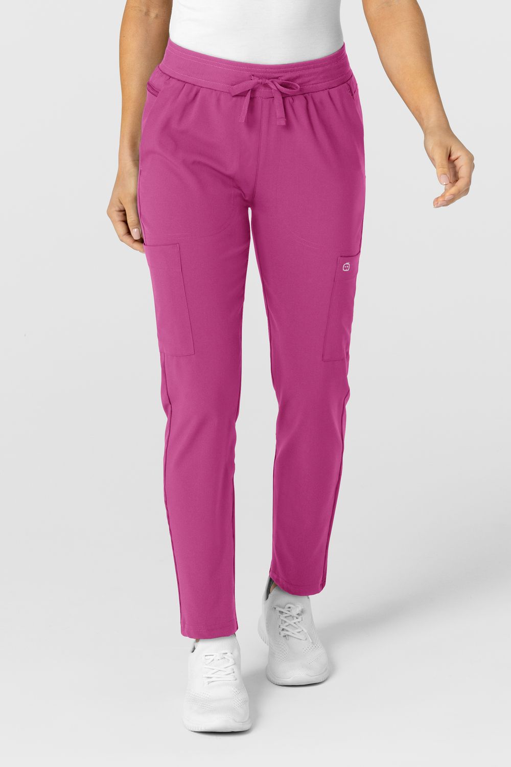 Pantalone donna 5045 sport 8 tasche raspberry