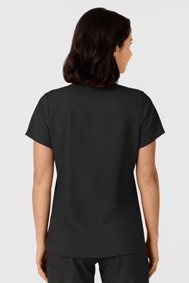 Casacca donna 6145 scollo a V black
