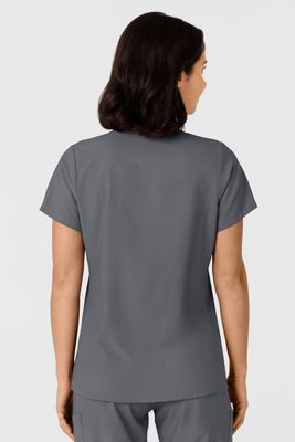 Casacca donna 6145 scollo a V pewter
