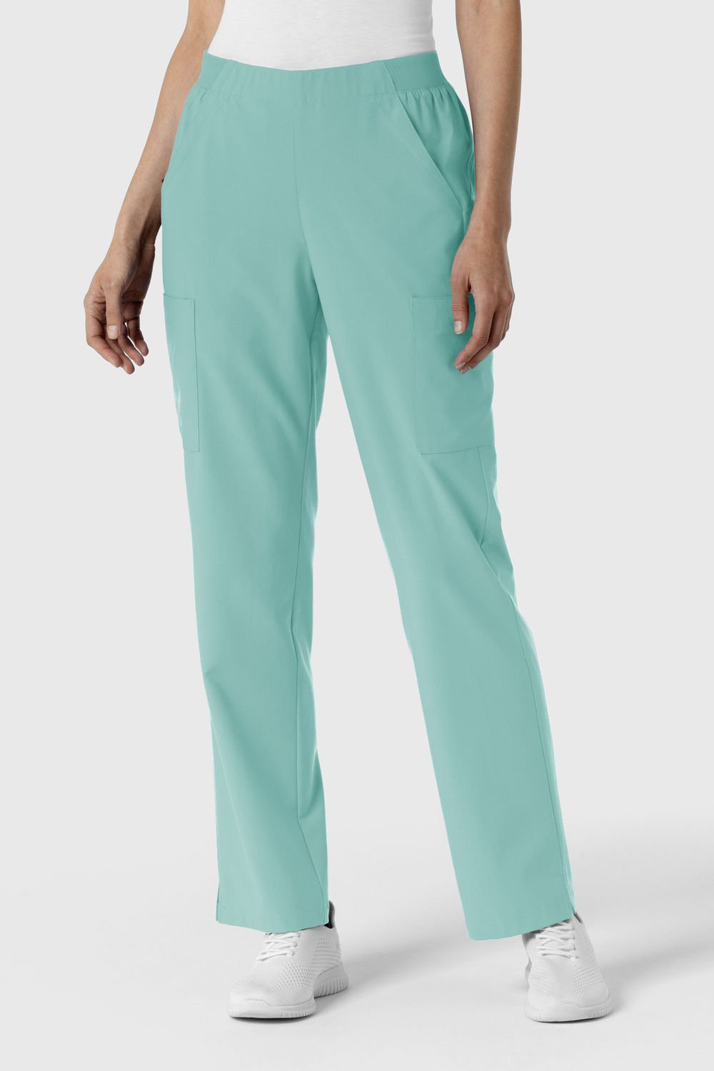 Pantalone donna 5145 cargo turquoise