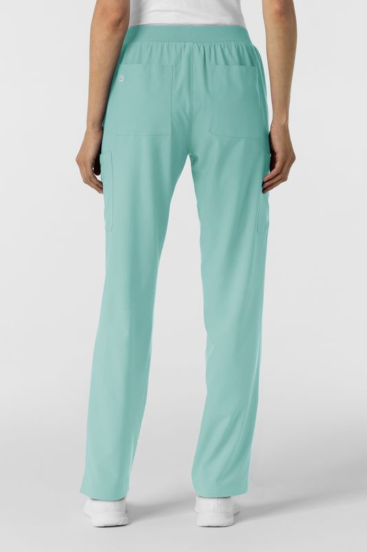 Pantalone donna 5145 cargo turquoise