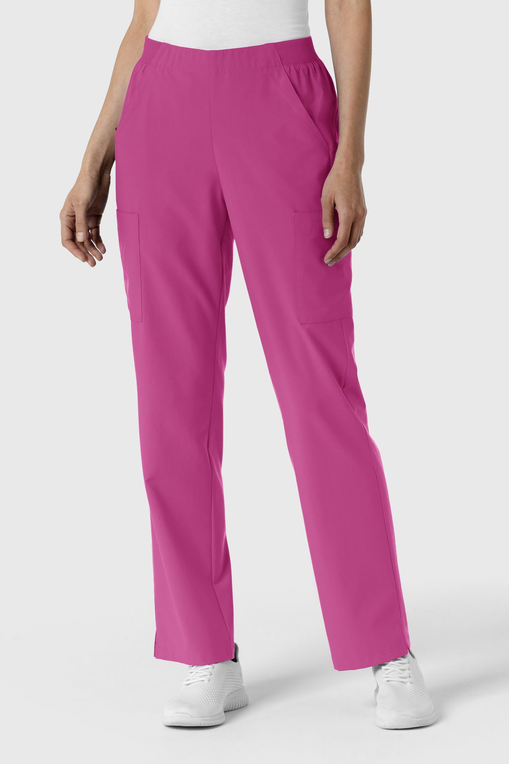 Pantalone donna 5145 cargo raspberry