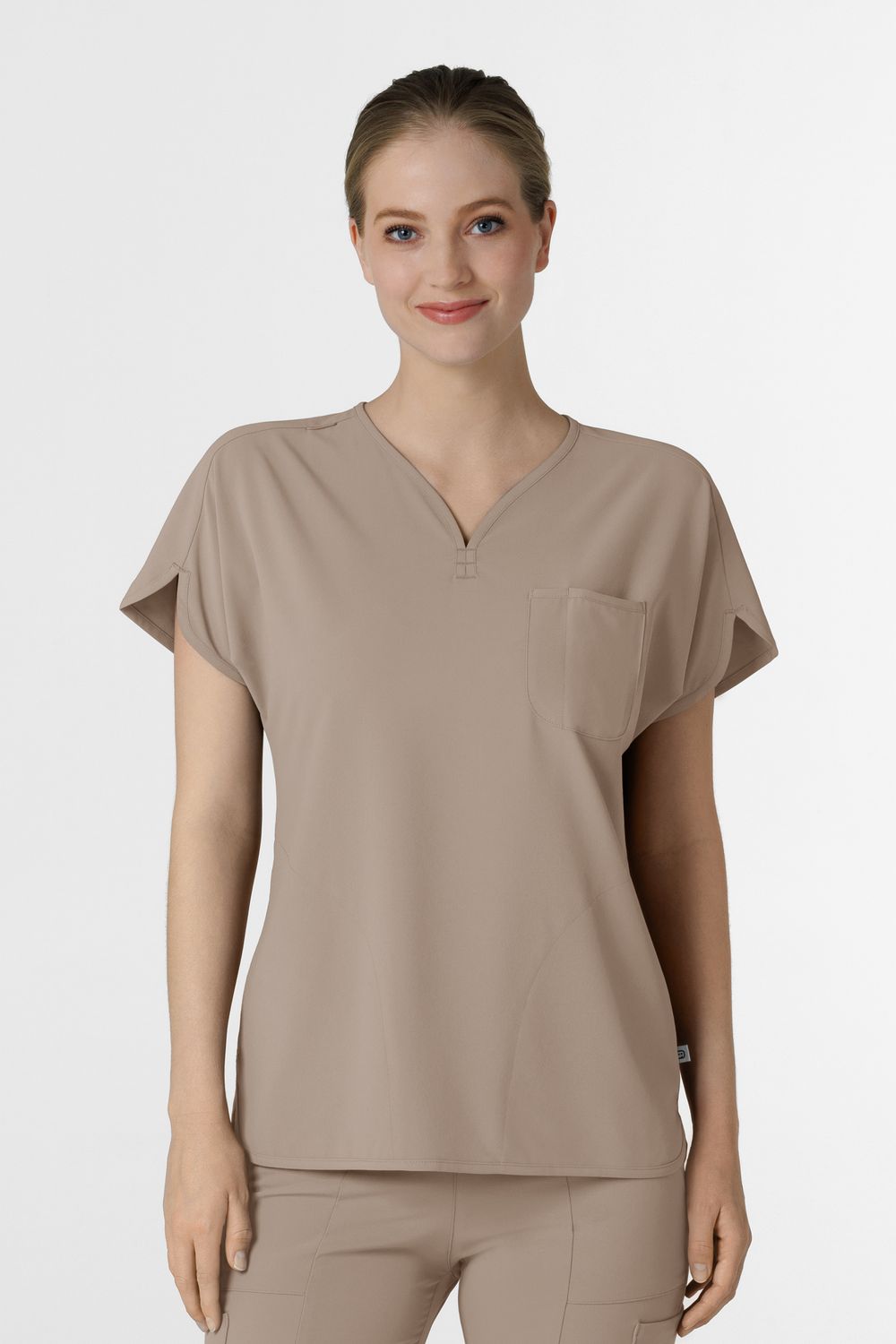 Casacca donna 6634 scollo a V arrotondato haze Casacca donna 6634 scollo a V arrotondato haze