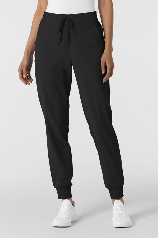 Pantalone donna 5934 cargo jogger black