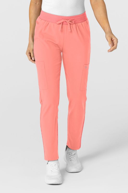 Pantalone donna 5045 sport 8 tasche paradise pink