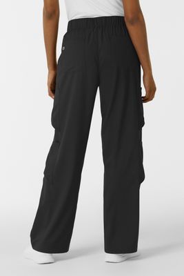 Pantalone donna 5451 doppio cargo black