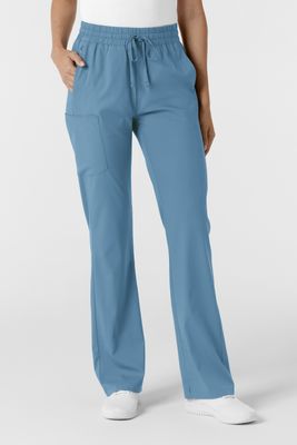 Pantalone donna 5251 palazzo - pacific blue