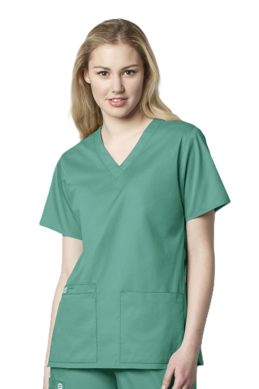 Casacca donna 101 scollo a V surgery green