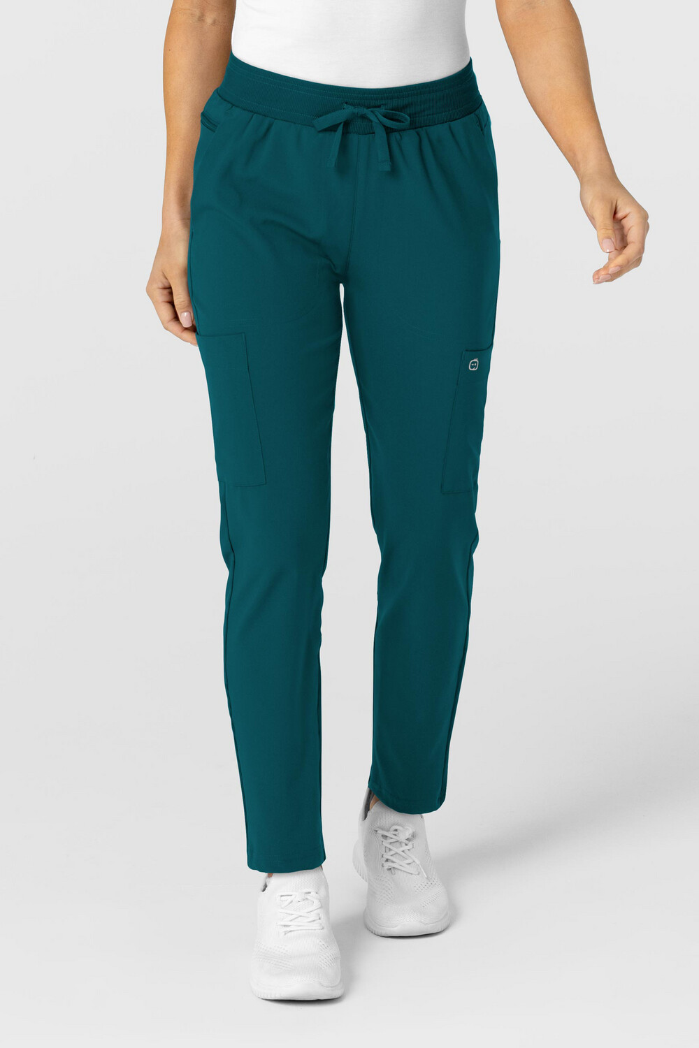 Pantalone donna 5045 sport 8 tasche caribbean blue