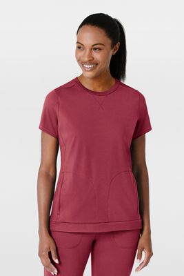 Casacca donna 6359 girocollo ruby