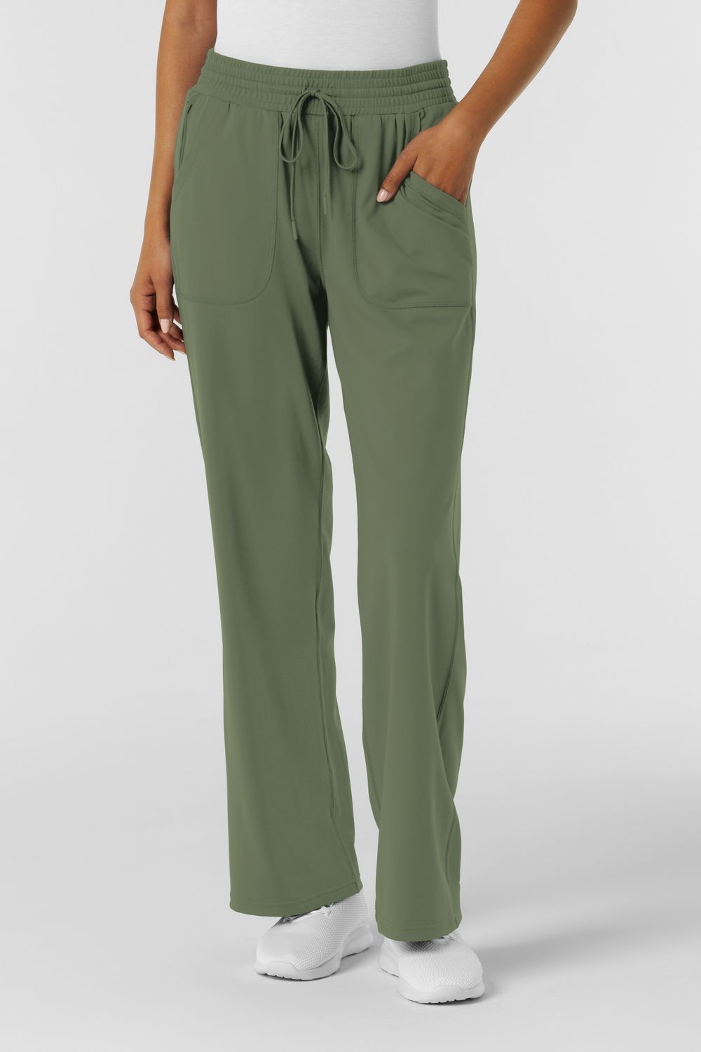 Pantalone donna 5559 largo olive