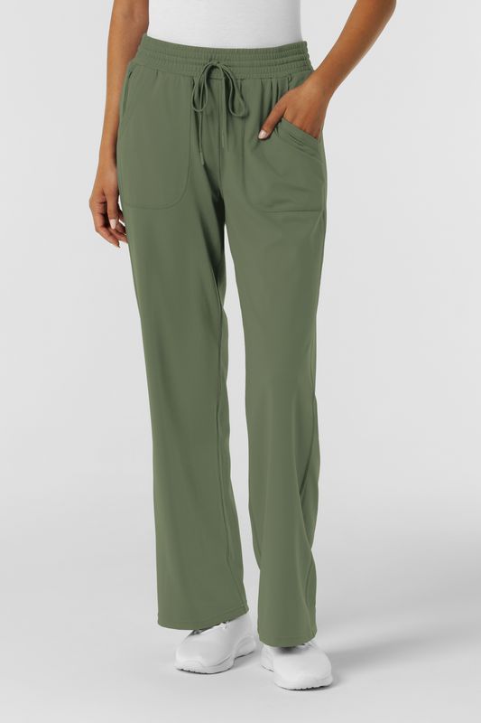Pantalone donna 5559 largo olive