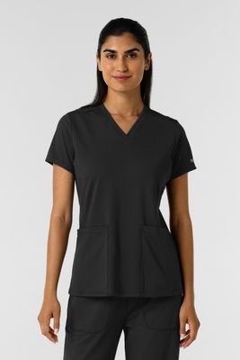 Casacca donna 6559 scollo a V black