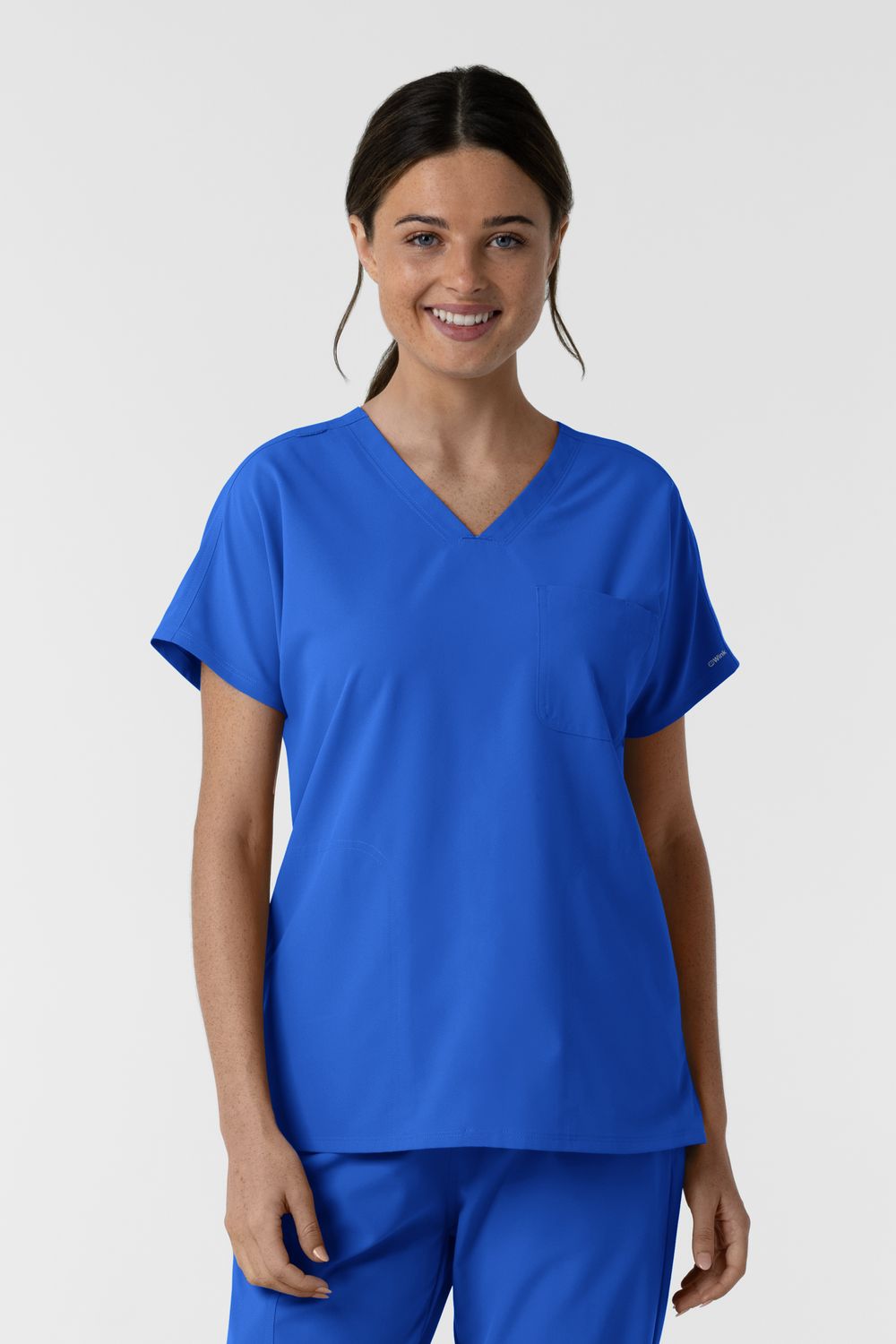 Casacca donna 6280 scollo a V - blu royal Casacca donna 6280 scollo a V - blu royal