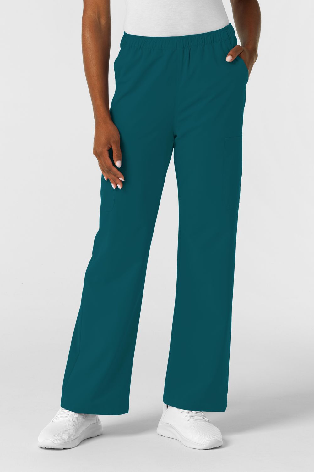 Pantalone donna 5180 dritto - petrolio
