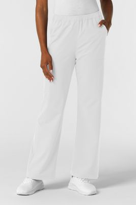 Pantalone donna 5180 dritto - bianco Pantalone donna 5180 dritto - bianco