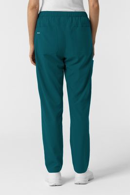 Pantalone donna 5280 slim - petrolio