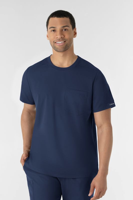 Casacca uomo 6651 girocollo - navy blue