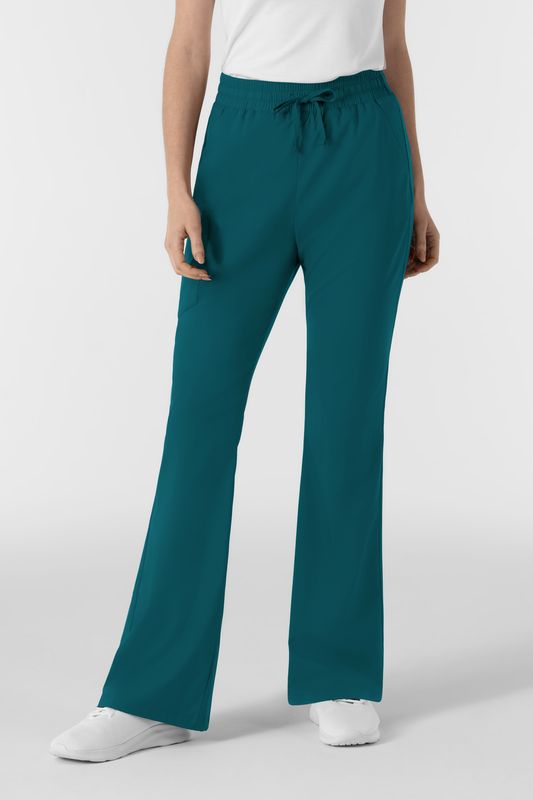 Pantalone donna 5551 svasato - caribbean blue
