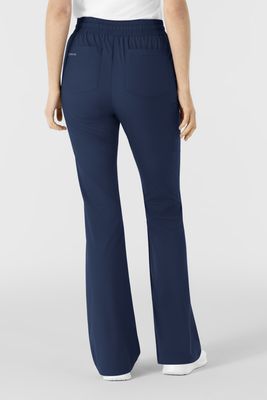 Pantalone donna 5551 svasato - navy blue