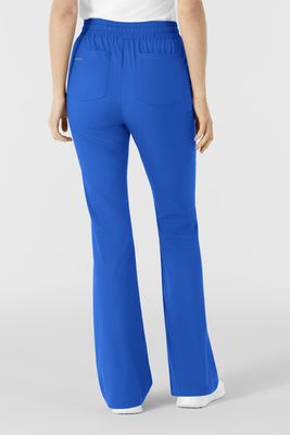 Pantalone donna 5551 svasato - royal blue