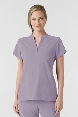 Casacca donna 6734 scollo alla coreana - wisteria