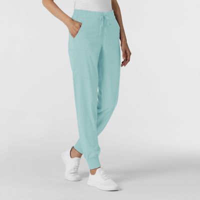 Pantalone donna 5934 cargo jogger - coastal blue