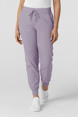 Pantalone donna 5934 cargo jogger - wisteria