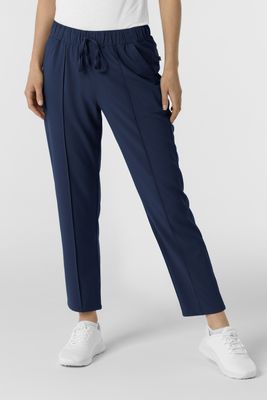 Pantalone donna 5154 dritto corto - navy blue Pantalone donna 5154 dritto corto - navy blue