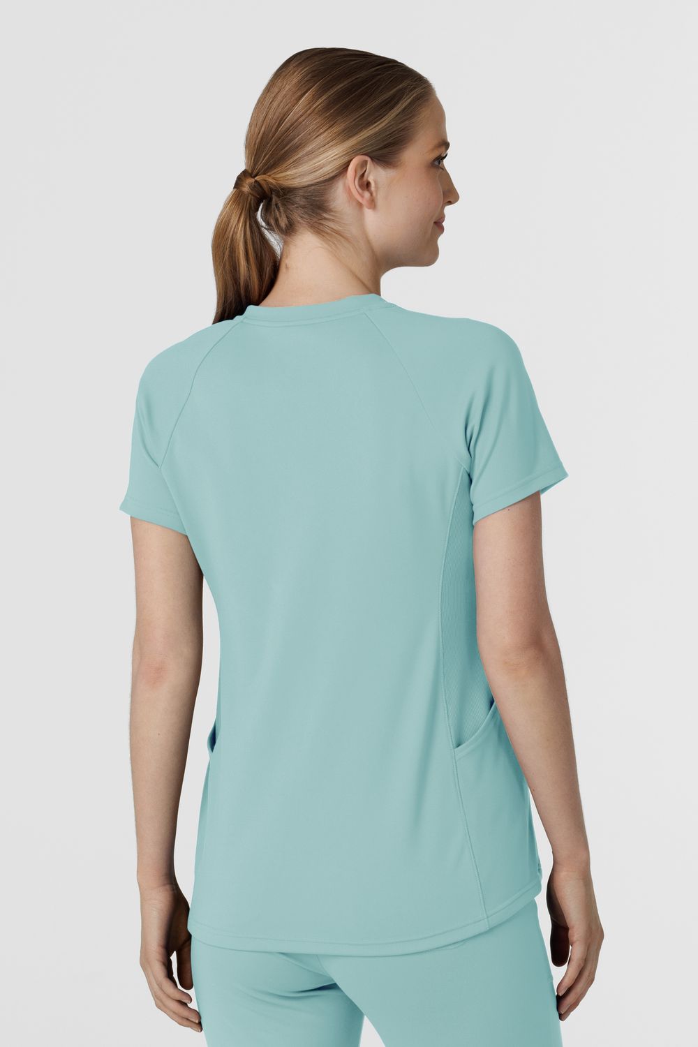 Casacca donna 6259 scollo a V - coastal blue
