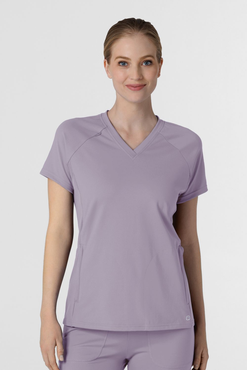 Casacca donna 6259 scollo a V - wisteria