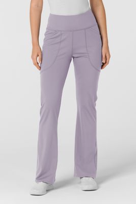 Pantalone donna 5459 yoga svasato - wisteria
